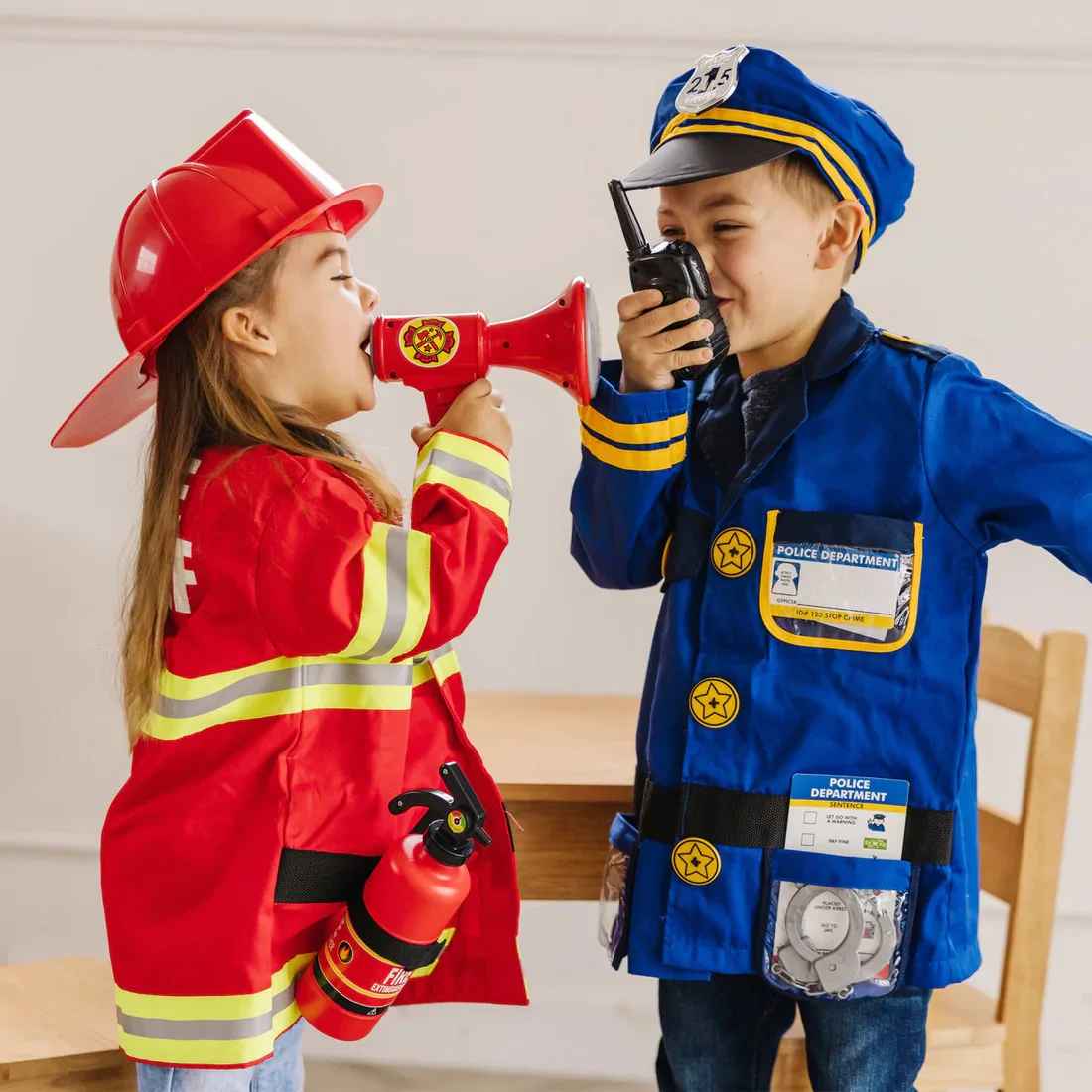 Politi og brandmand