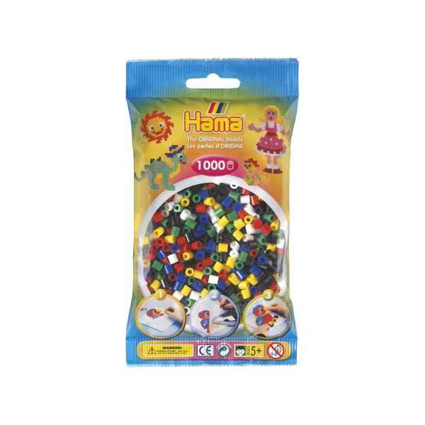 Hama Midi perlepose 1.000 stk. mix 66