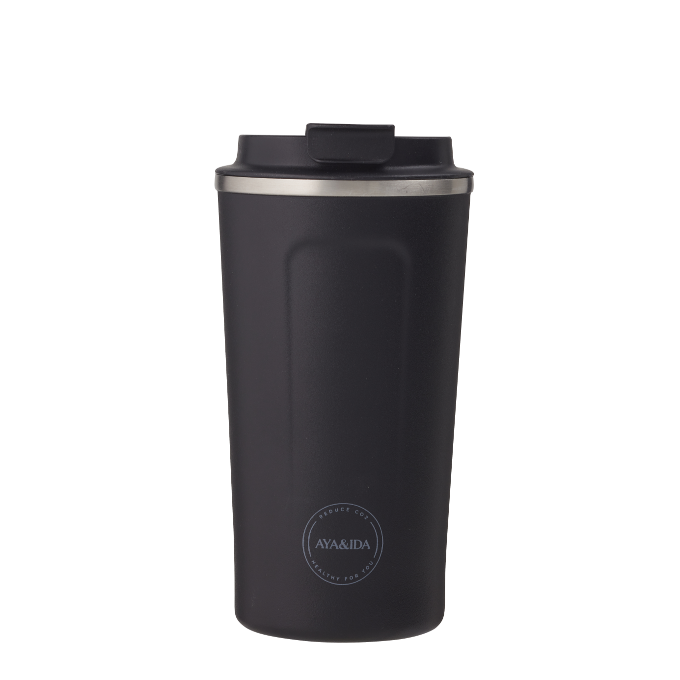 Aya & Ida Thermo Cup2Go 500 ml, Matte Black