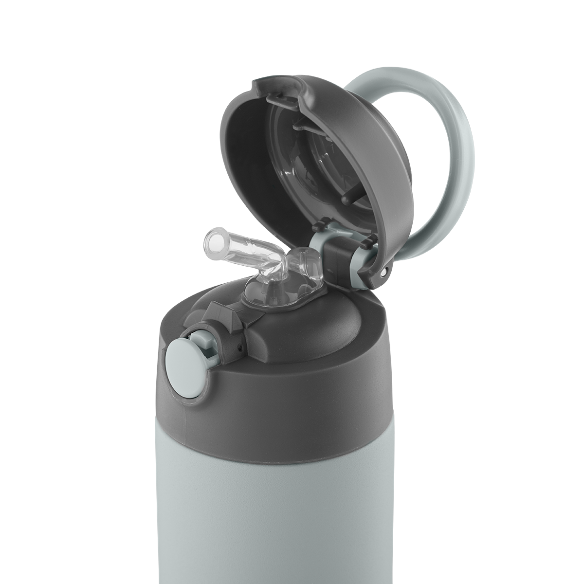 Aya & Ida Thermo Kids Straw Bottle 350 ml, Mint