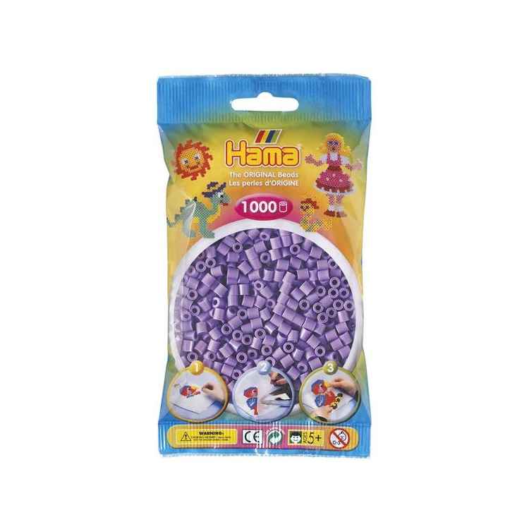 Hama Midi perlepose 1.000 stk. lilla 45
