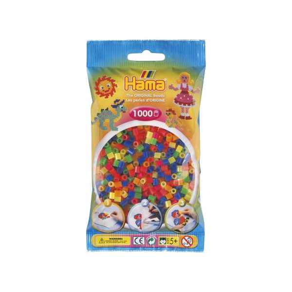 Hama Midi perlepose 1.000 stk. mix 72