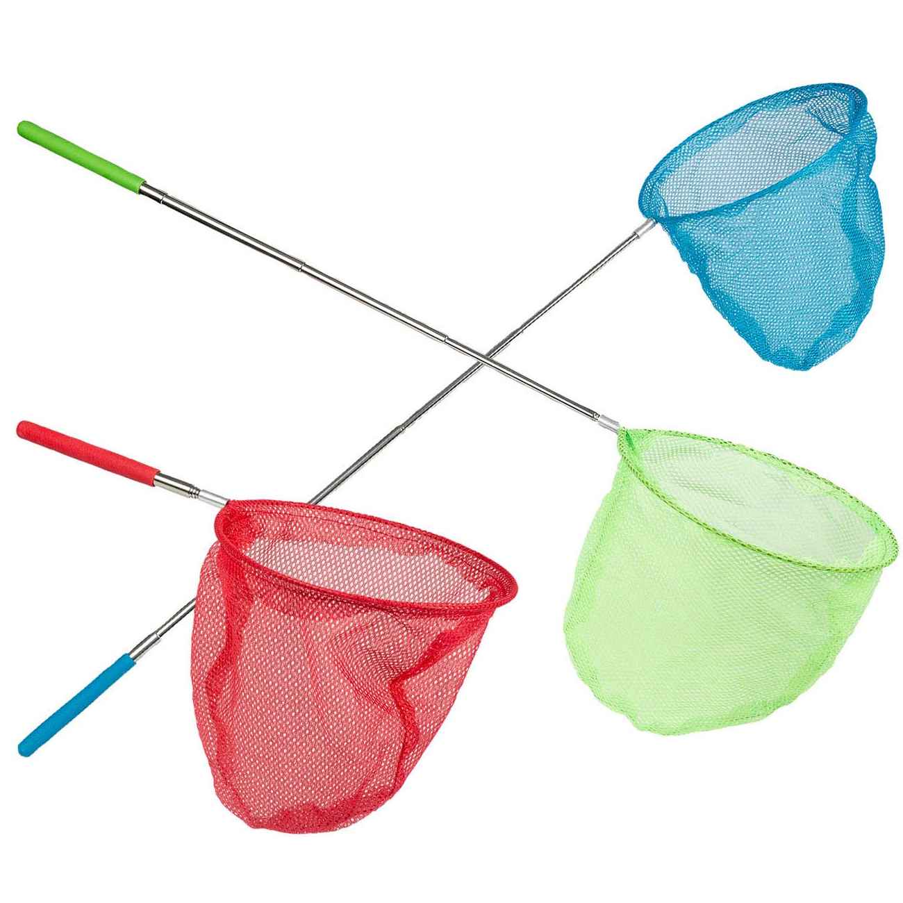 Fiskenet med teleskopstang ass. 1 stk.