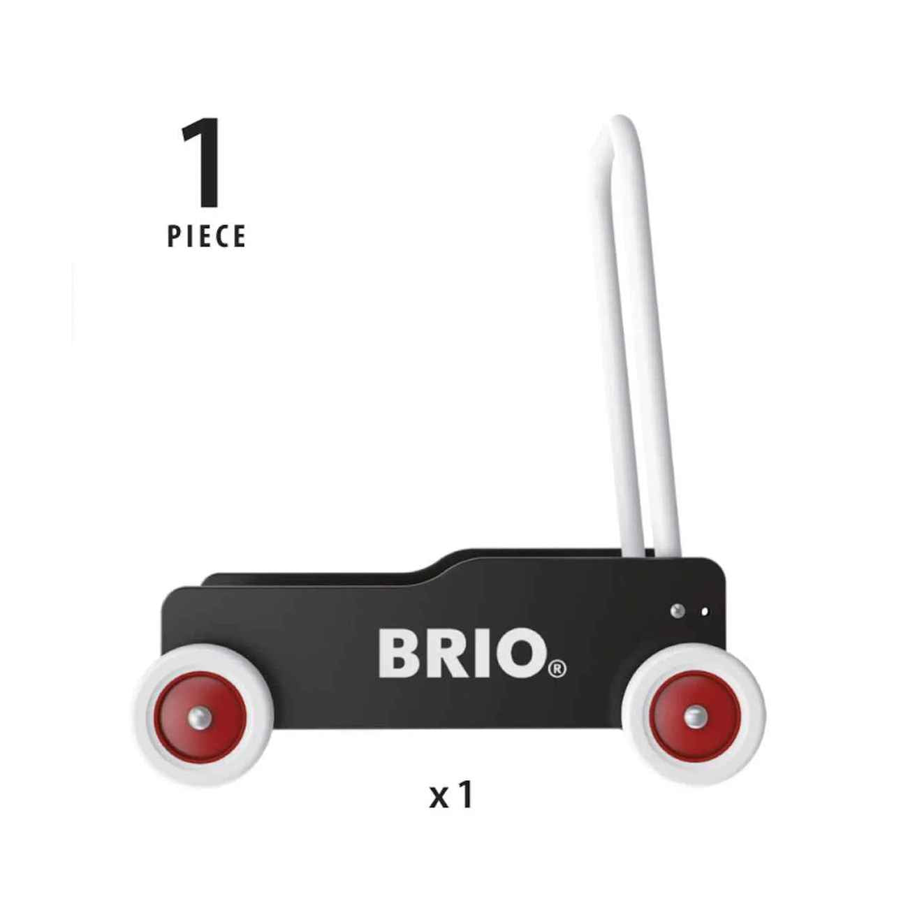 BRIO Gåvogn 31351, Sort/hvid