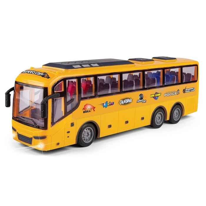 RC fjernstyret bus med lys