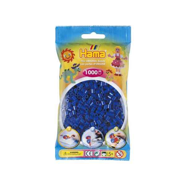 Hama Midi perlepose 1.000 stk. blå 08