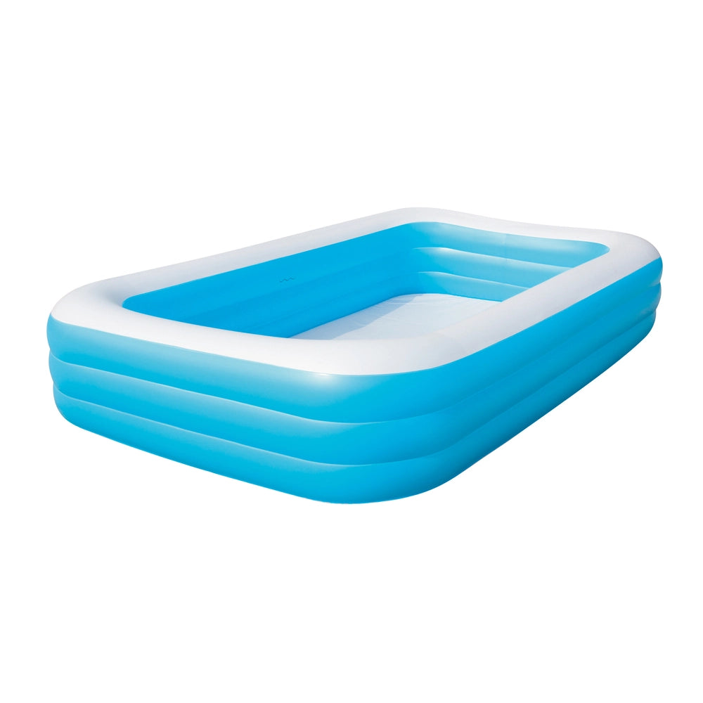 Bestway Pool, badebassin i blå/hvid 1161 liter