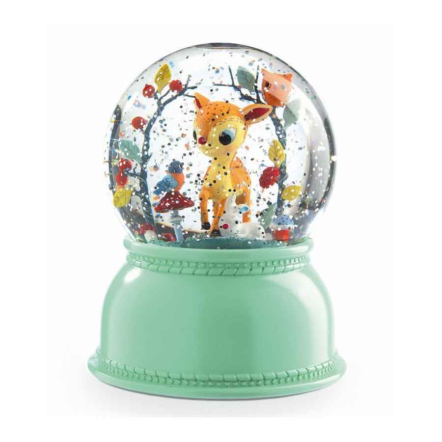 Djeco Snekugle natlampe glimmer og lys, Bambi