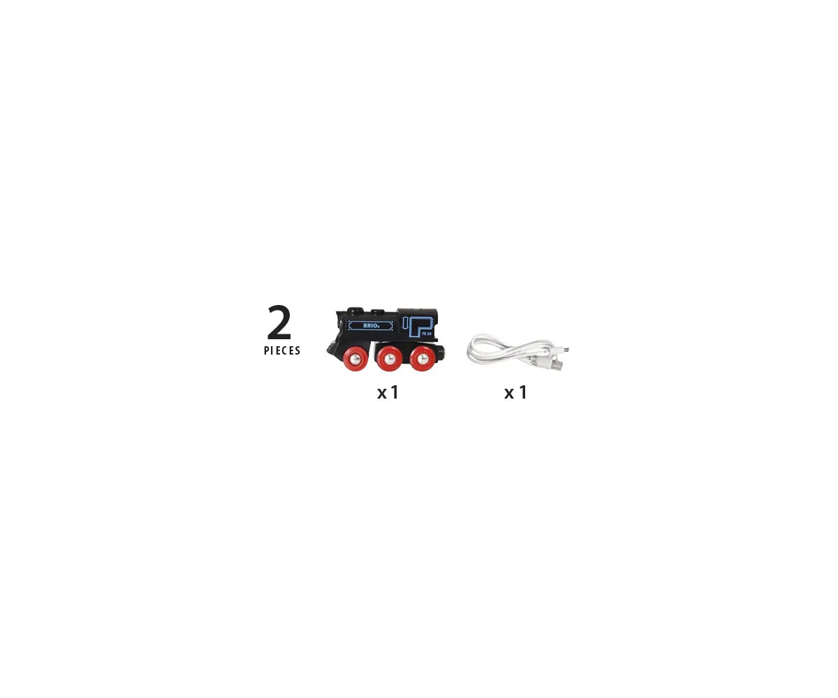 BRIO® World Genopladeligt lokomotiv 33599