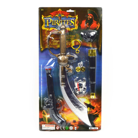 Pirat tilbehørssæt 10 dele