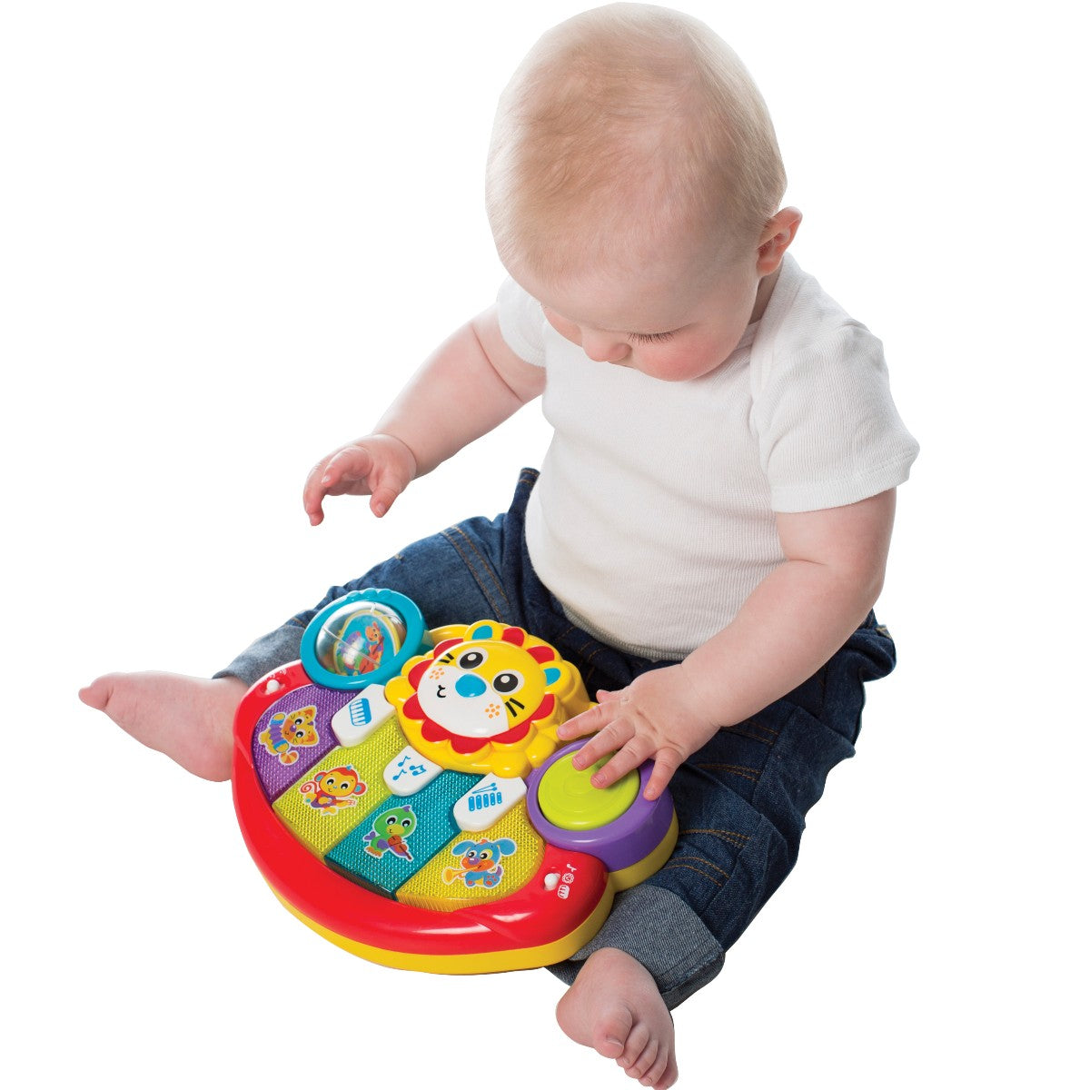 Playgro Lion Activity Kick Toy Piano Babyklaver