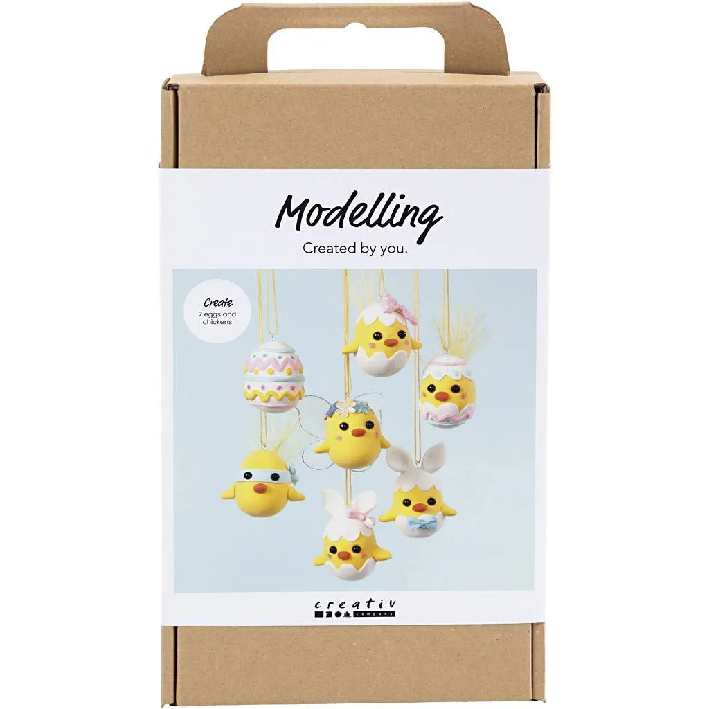 Creativ Company DIY Kit Påskekyllinger