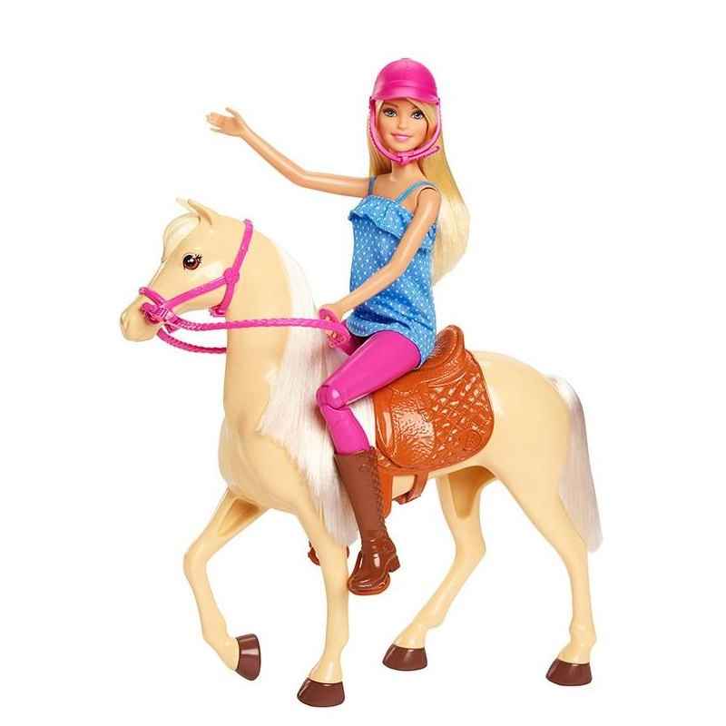 Barbie riddetema, Dukke med hest
