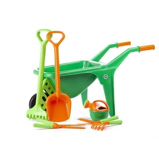 Polesie Havesæt med trillebør og redskaber 6 dele