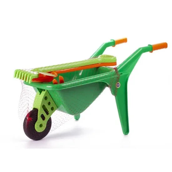 Polesie Havesæt med trillebør og redskaber 6 dele