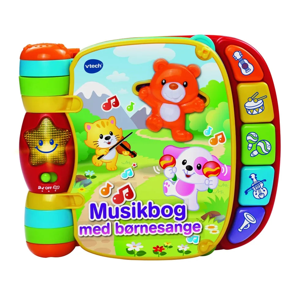 Vtech Baby musikbog med børnesange