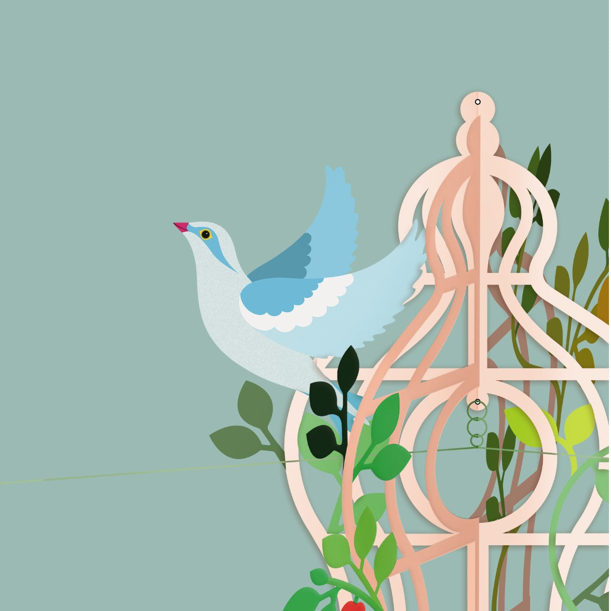 Djeco Uro i karton, Fuglebur