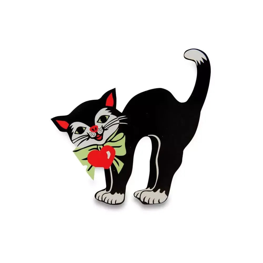 Fastelavnspynt Papkat 15 cm