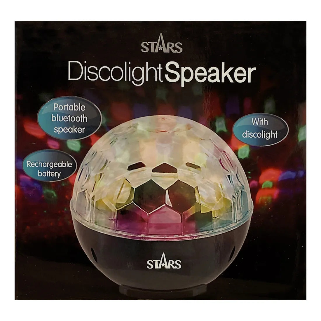 STARS, Disco Ball w/ Bluetooth speaker