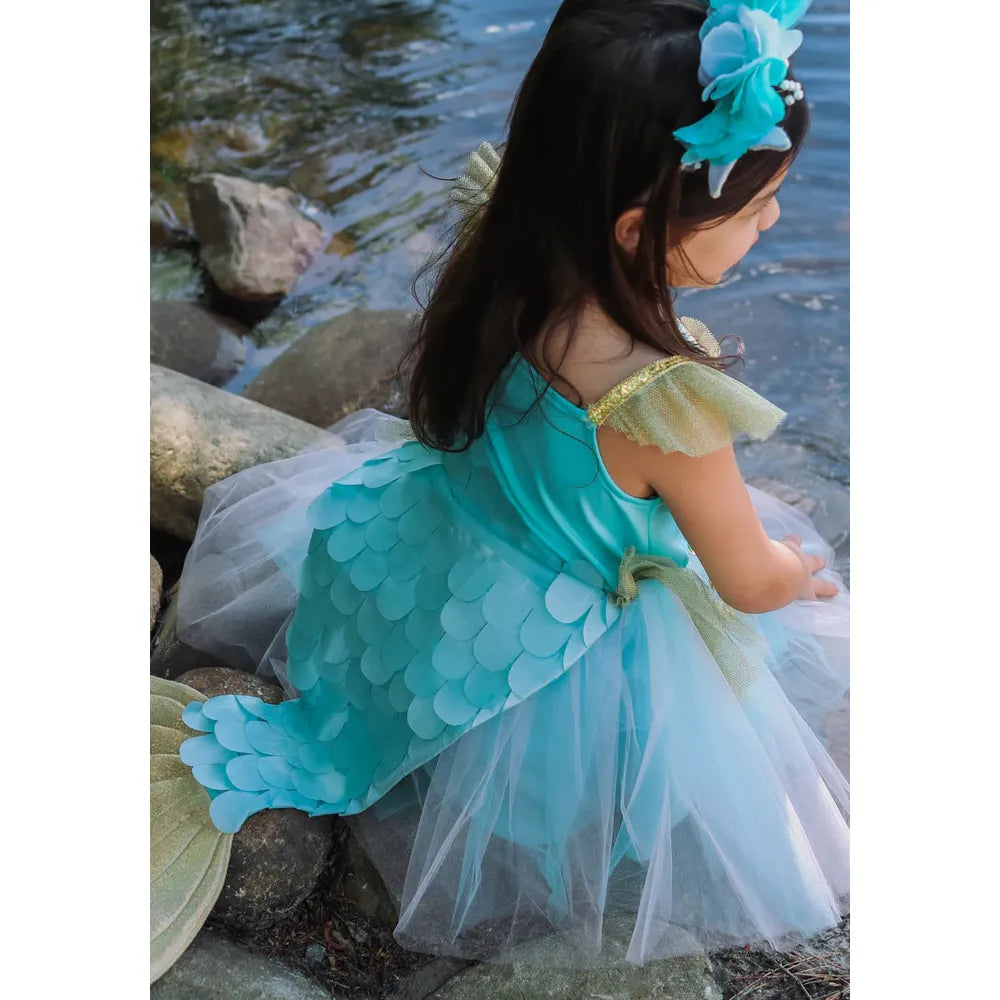 Great Pretenders Mermalicious Havfruekjole str. 5-6 år