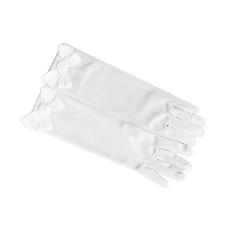 Great Pretenders Satinhandsker, Hvid