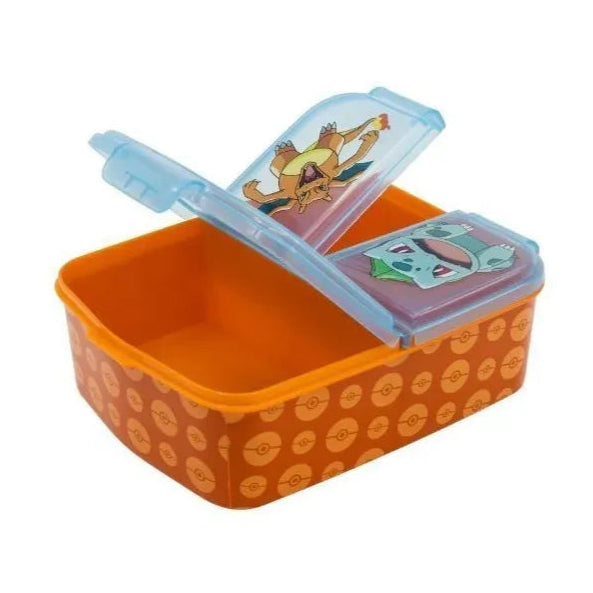 Pokémon Madkasse med 3 rum