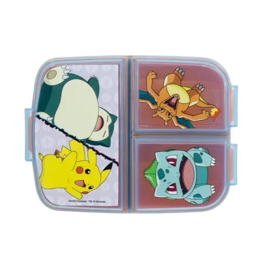 Pokémon Madkasse med 3 rum