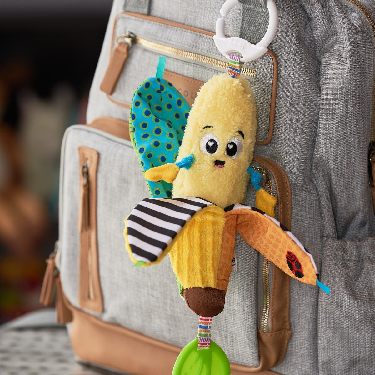 Lamaze Clip & Go rangle, Bananen Bea