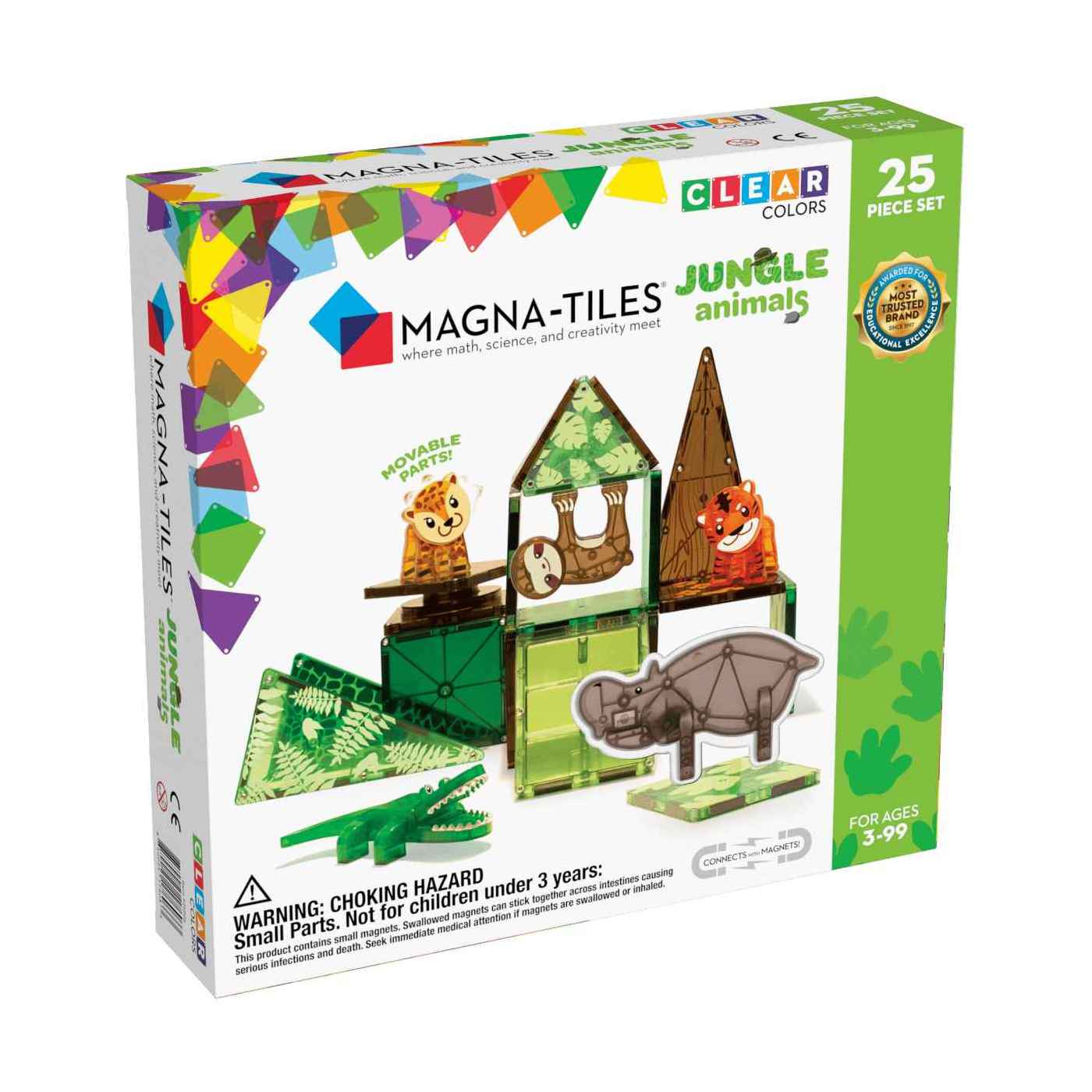 Magna-Tiles Jungle Animals 25 dele