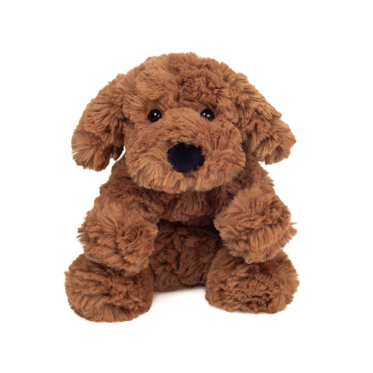 Teddy Hermann Liggende Doodle hund 20 cm, Rødbrun