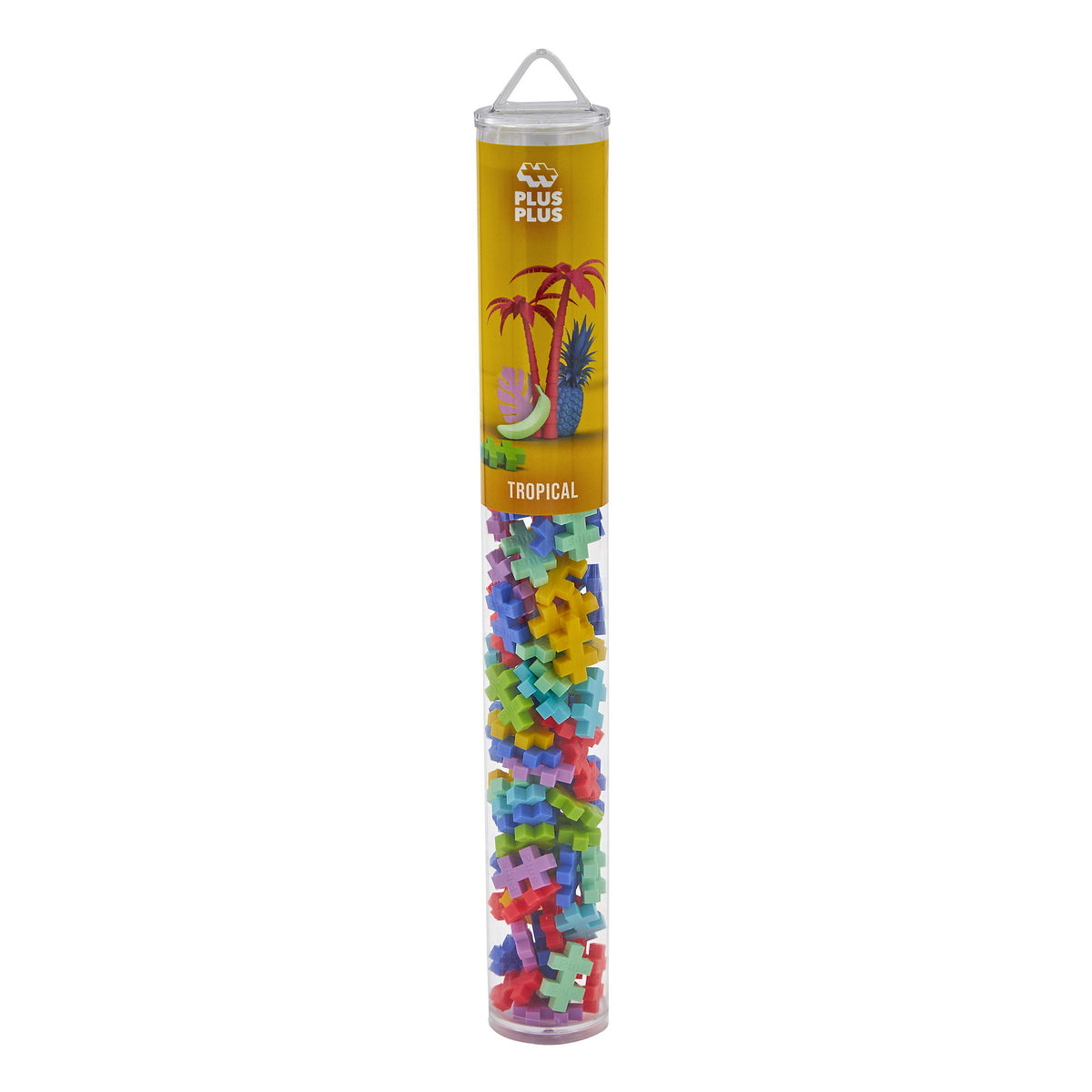 Plus Plus Tube 100 stk. Tropical Mix