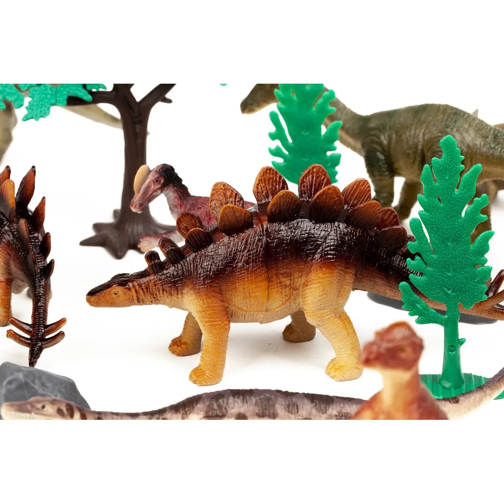Bøtte med dinosaur 30 stk.
