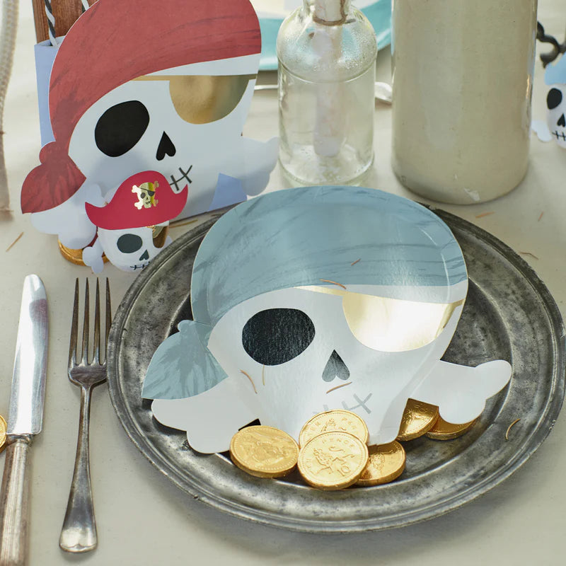 Meri Meri Paptallerkner silhuet, Pirates