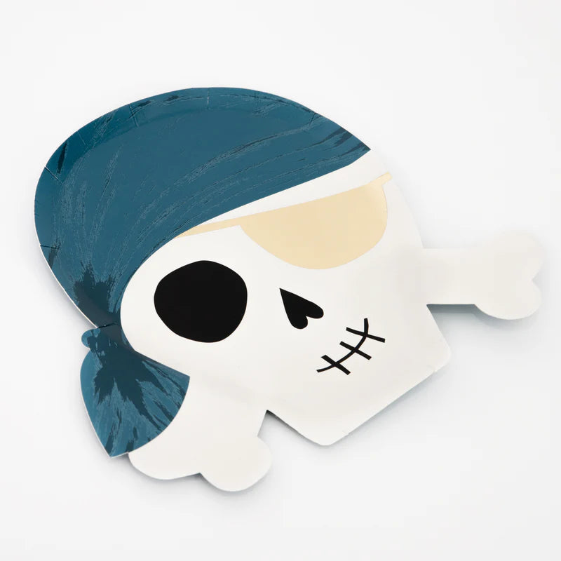 Meri Meri Paptallerkner silhuet, Pirates