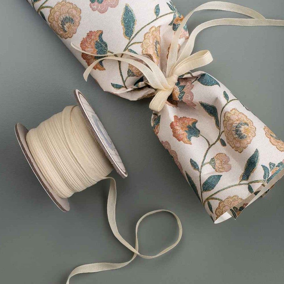 Maileg Stofbånd 25 meter, Creme