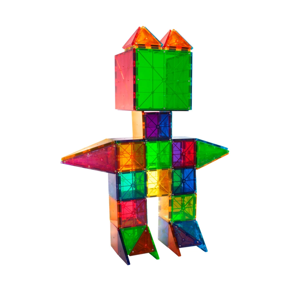 Magna-Tiles Clear Colors Transparent 100 dele