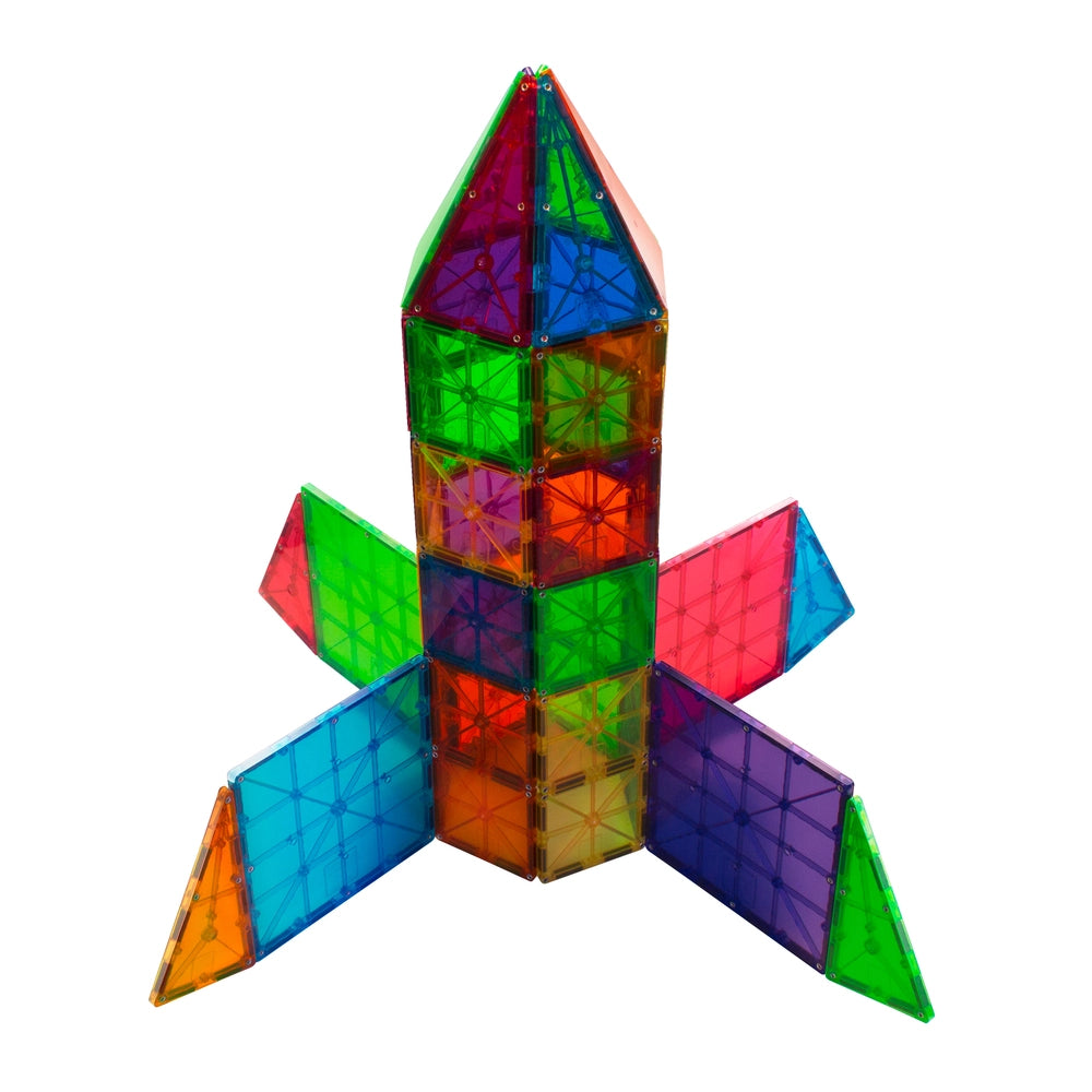 Magna-Tiles Clear Colors Transparent 100 dele
