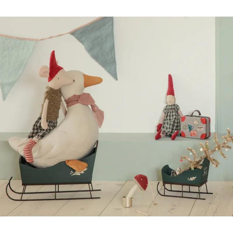 Maileg Kane medium til mus, Grøn