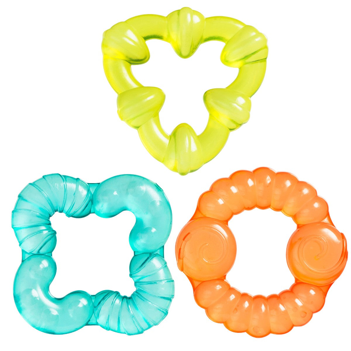 Playgro Kølebideringe 3 stk. Bumpy Gums Water Teether