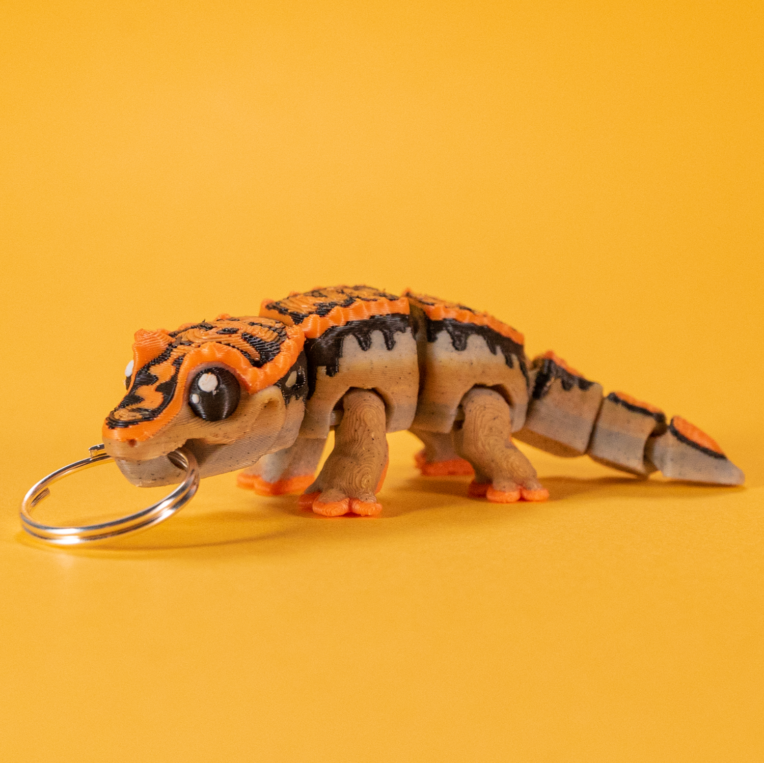 FidgetPals Kronegekko nøglering