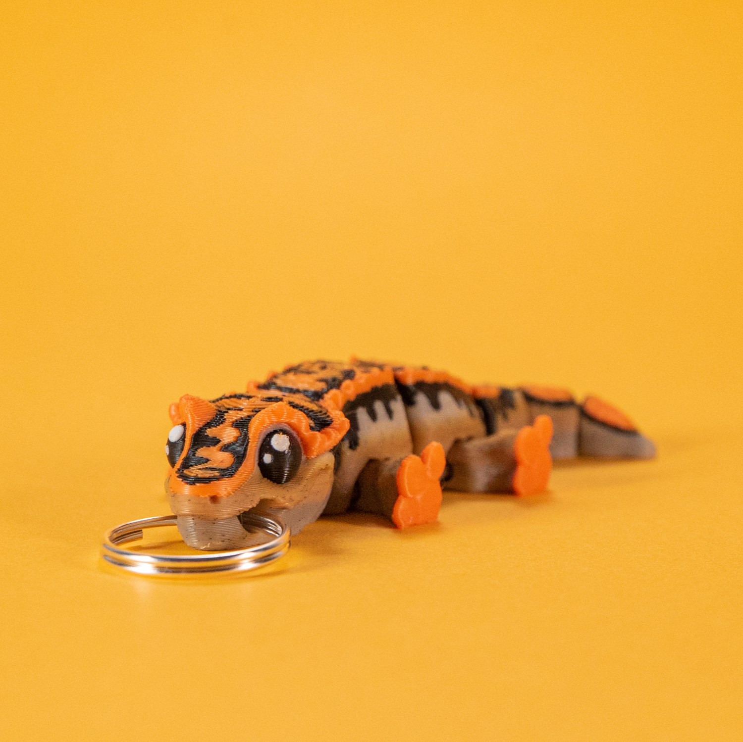 FidgetPals Kronegekko nøglering