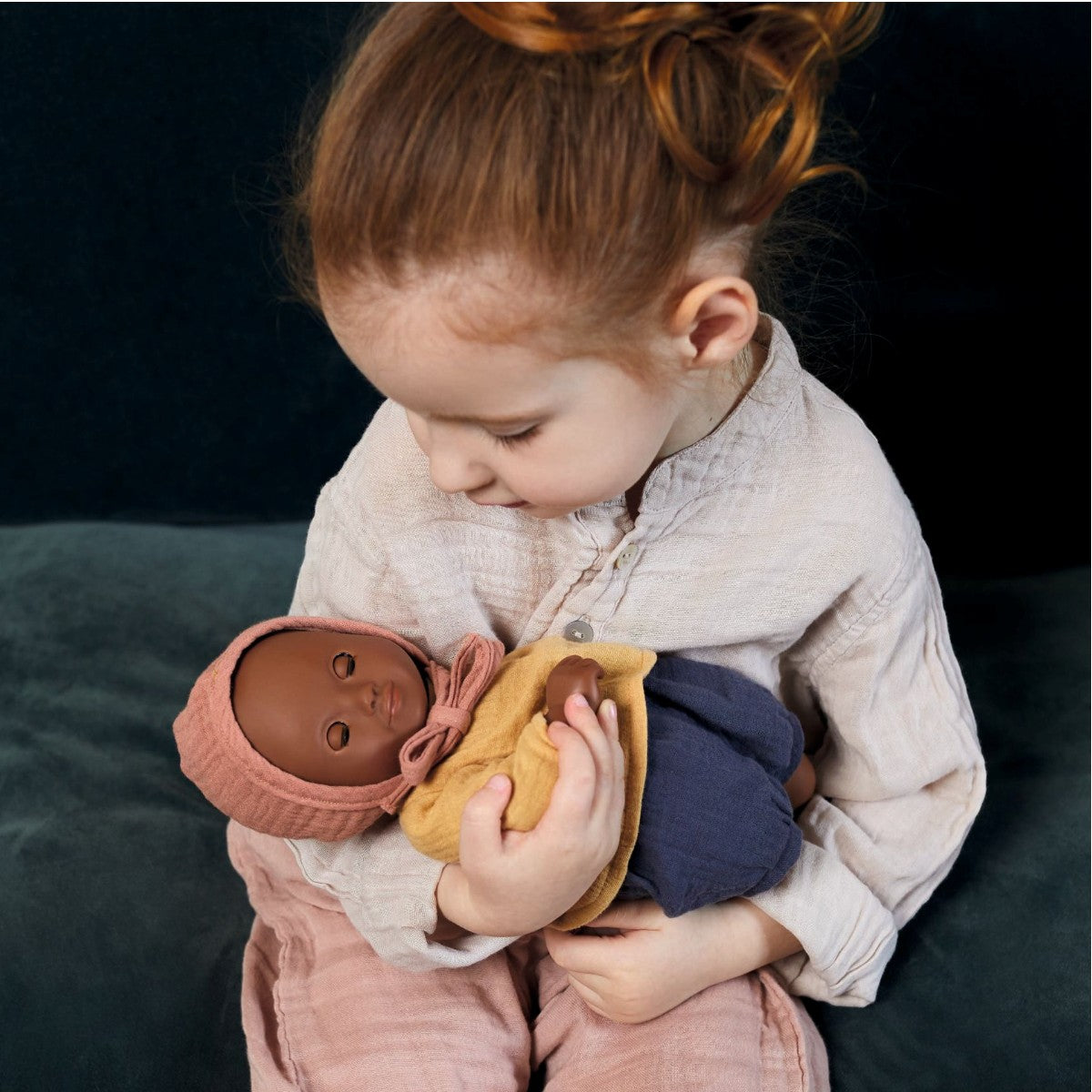 Djeco Pomea Babydukke 32 cm, Mimosa