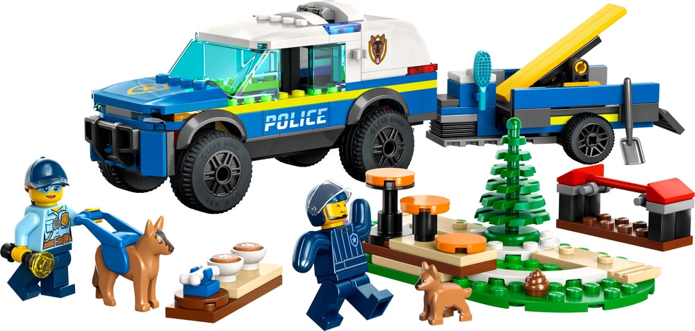 LEGO® City Police Mobil politihundetræning 60369