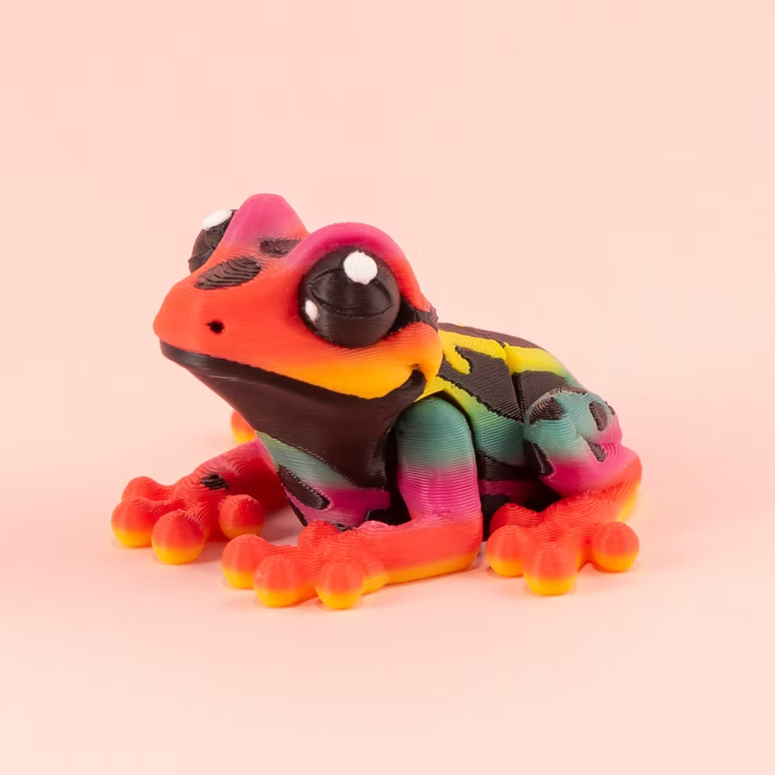 FidgetPals Farverig frø