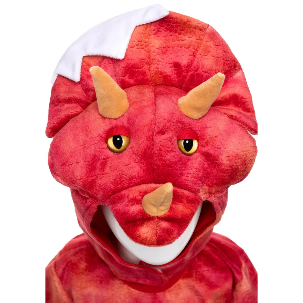 Great Pretenders Baby dinosaurdragt str. 1-2 år, Triceratops
