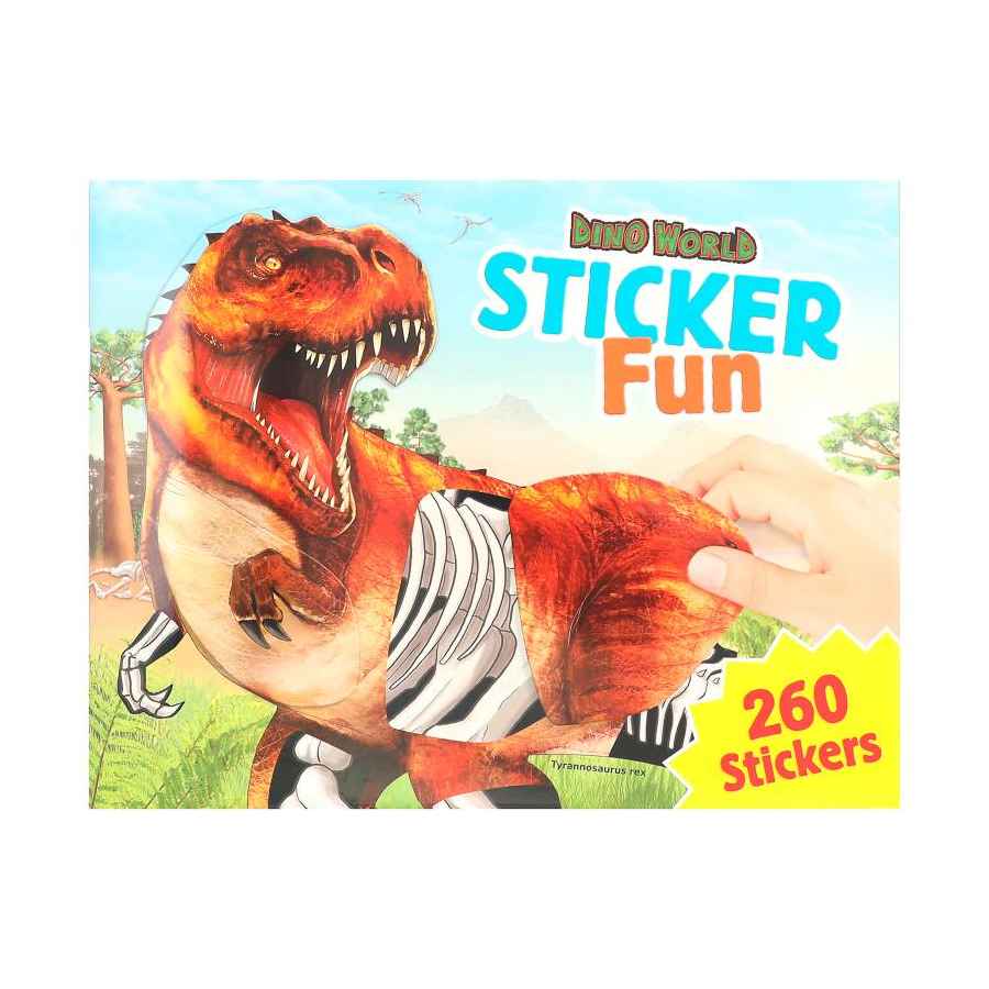 Dino World Sticker Fun 260 stk.