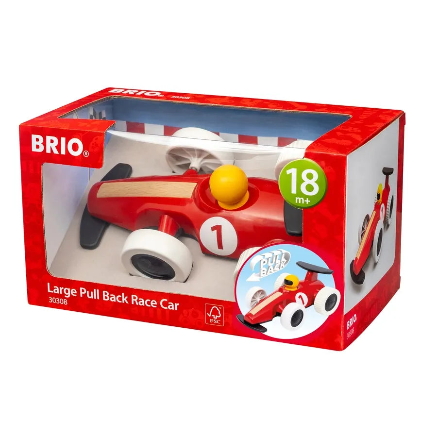 BRIO® Pull Back Race Car stor 30308