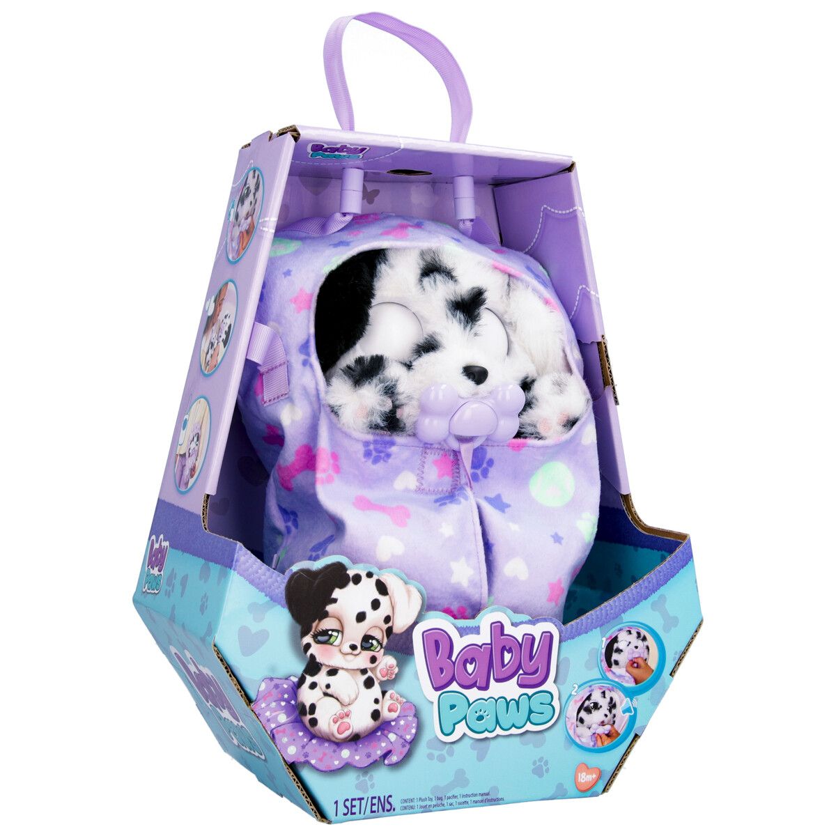 Baby Paws Hundehvalp, Spotty The Dalmatian