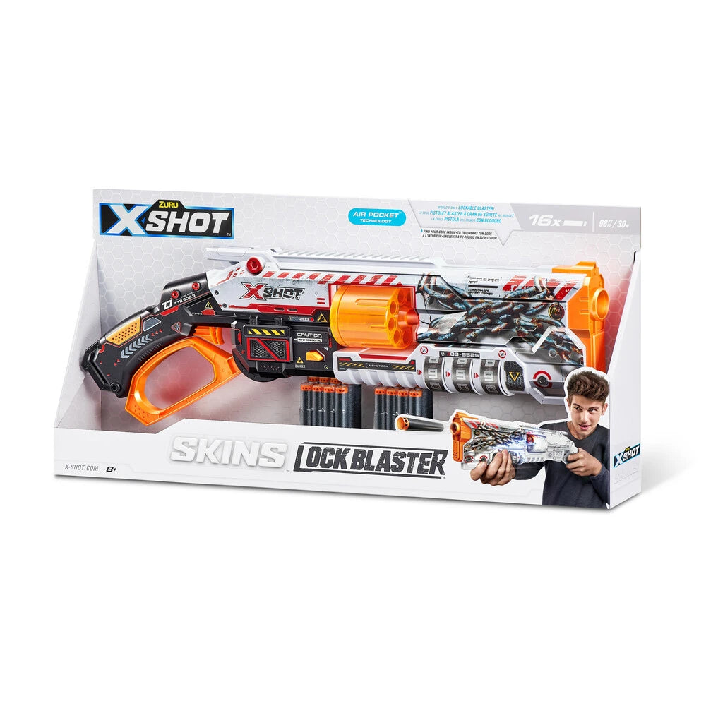 X-Shot Skins Lock Gun ass. 1 stk.