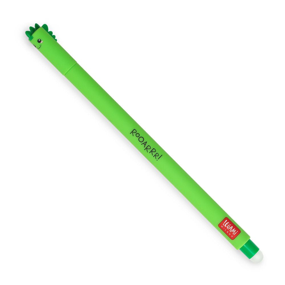 Legami Erasable Gelpen grøn, Dino